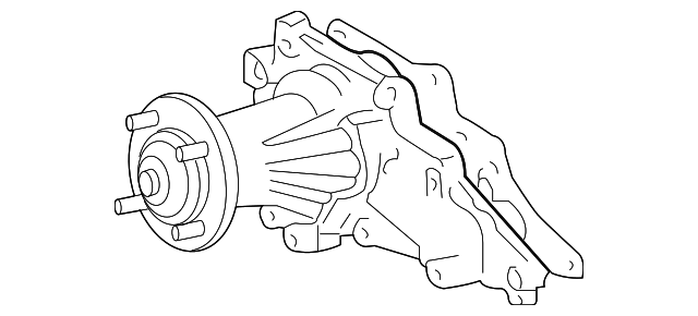 16110-49156 Деталь WATER PUMP