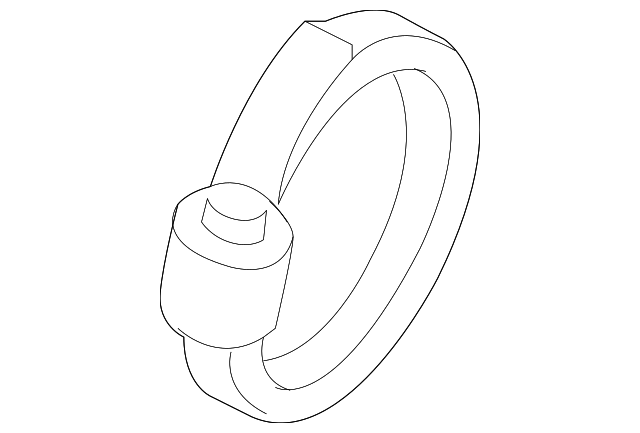 6104795AA Деталь BY-PASS HOSE CLAMP