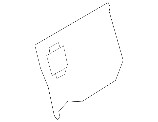 76775JJ50A Деталь SUPPORT, LEFT