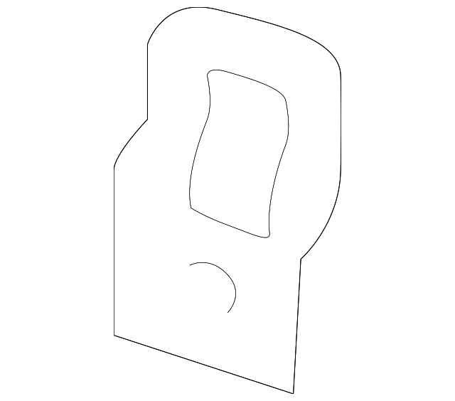 8E9-887-269 Деталь BRACKET, LEFT