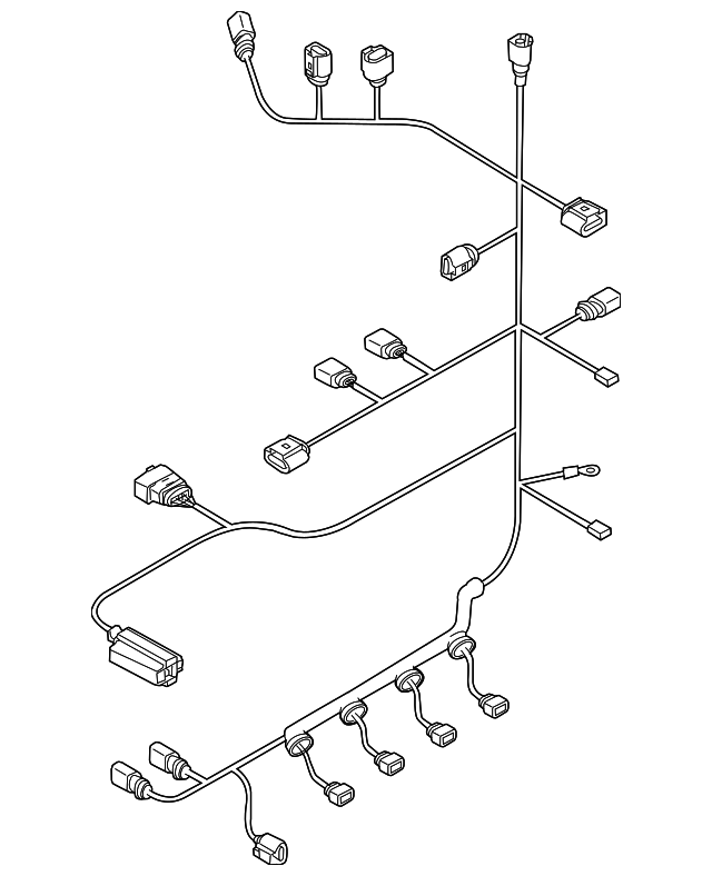 8J0-971-072-BG Деталь ENGINE HARNESS