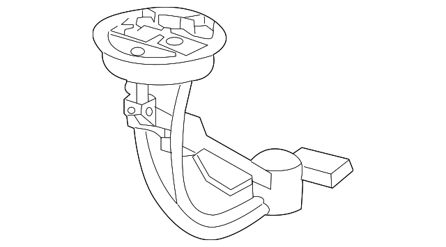 8E0-919-673-G Деталь FUEL GAUGE
