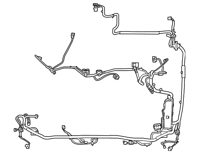 BL8Z-14290-D Деталь WIRE HARNESS