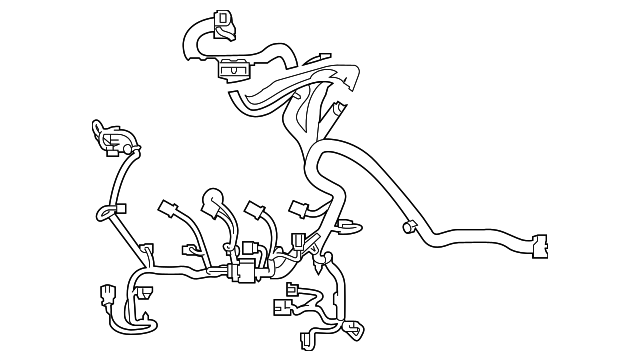 BU5Z-12A581-MA Деталь ENGINE HARNESS