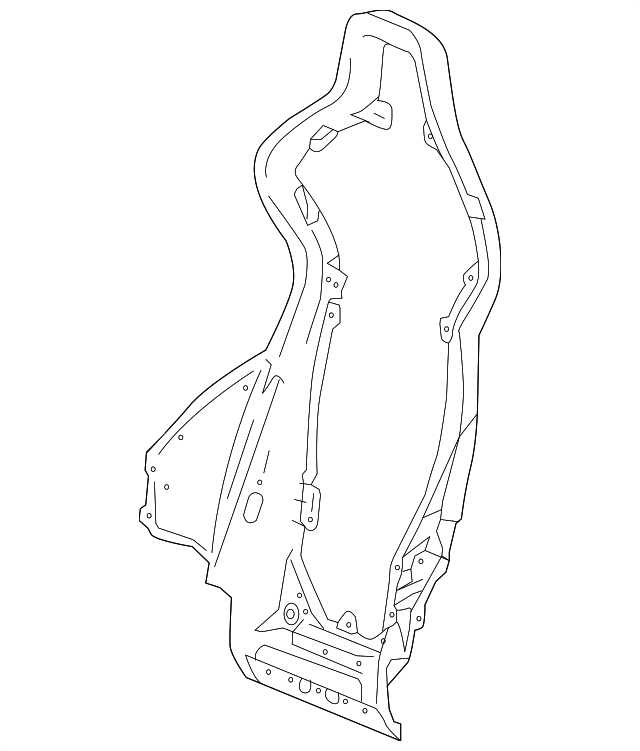 22892454 SEAT BACK FRAME