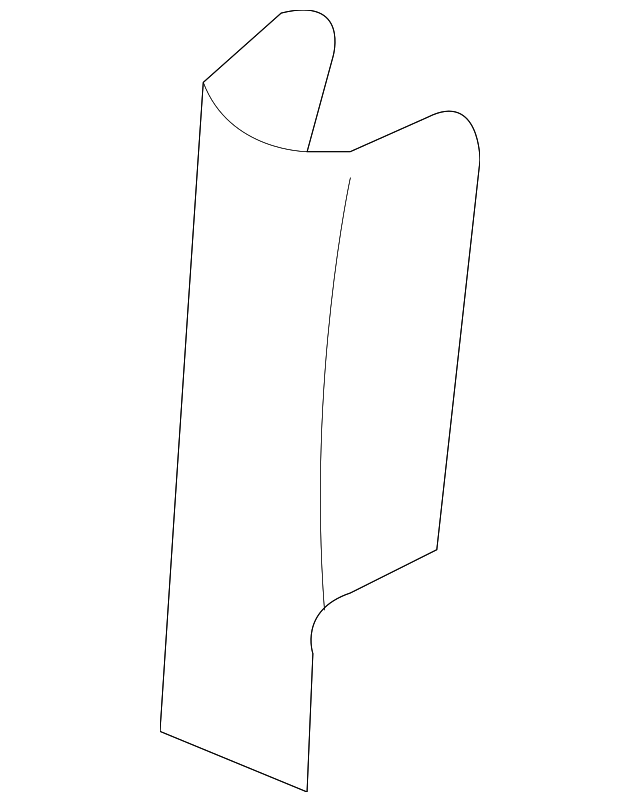 89183-1D000RU Деталь TRACK END COVER