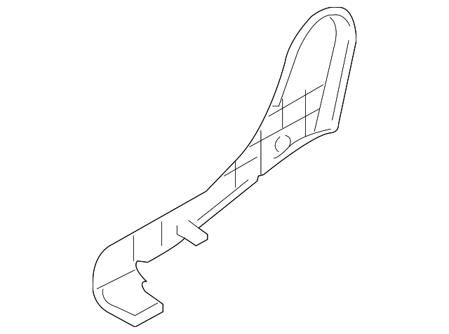 89501-1D050RU Деталь OUTER COVER, LEFT