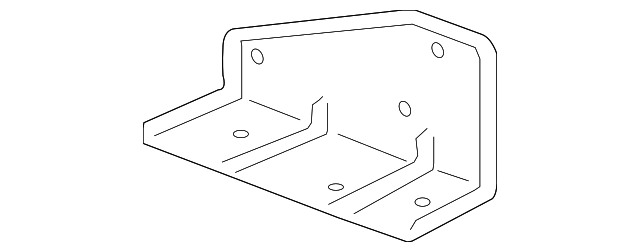 15254539 LOWER TRAY REAR BRACKET