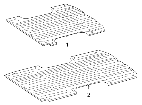 Sprinter 2500 REAR FLOOR & RAILS