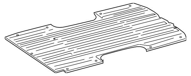 68008303AA Деталь REAR FLOOR PAN