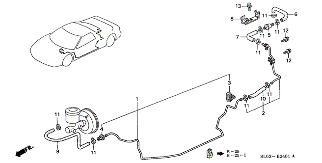 NSX MASTER POWER PIPE