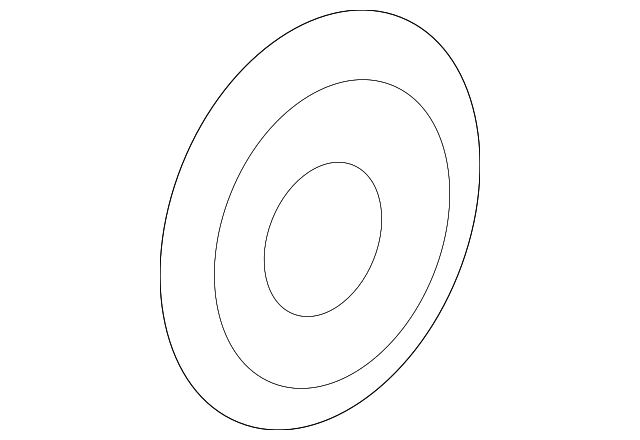 13238349 Деталь SEAT BACK PANEL COVER, LEFT