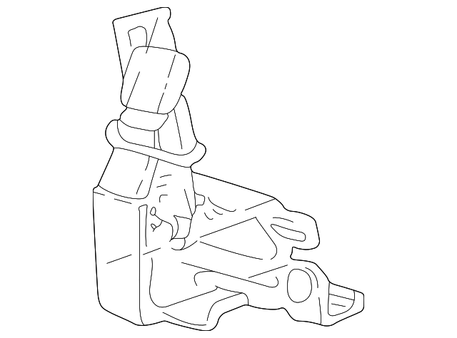 XW7Z-54611A70-AAA Деталь SHIELD, LEFT