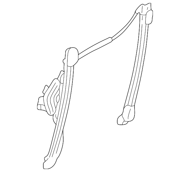 51-33-3-448-249 Деталь WINDOW REGULATOR, LEFT