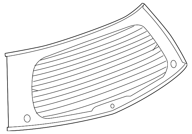 89023034 Деталь LIFT GATE GLASS