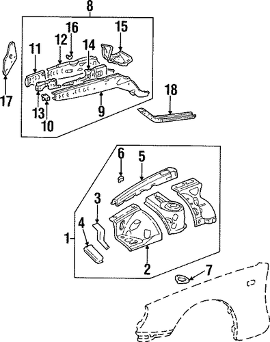 Supra STRUCTURAL COMPONENTS & RAILS
