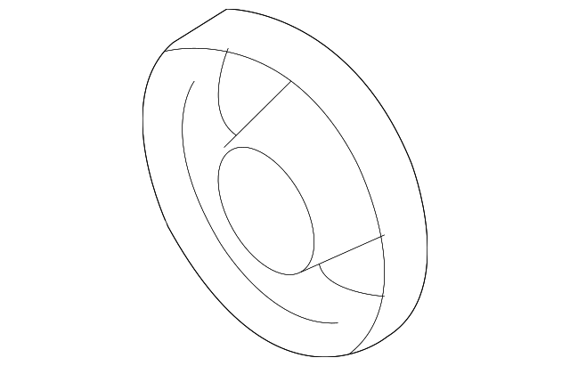 MR971692 Деталь COVER, RIGHT