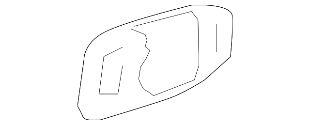 19257097 HANDLE, OUTSIDE, LEFT
