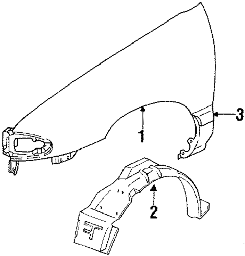 Stylus FENDER & COMPONENTS