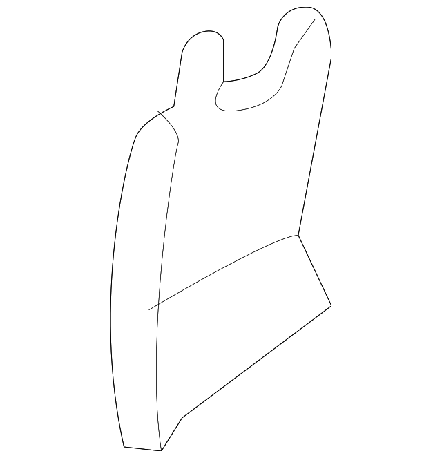 87447ZQ10B Деталь LOWER COVER