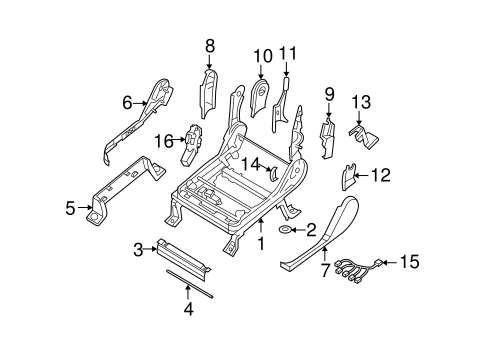 QX56 TRACKS & COMPONENTS