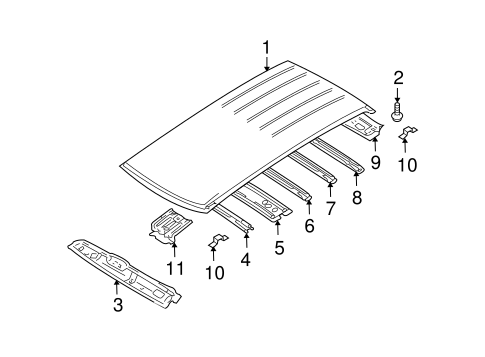 Grand Vitara ROOF & COMPONENTS 2