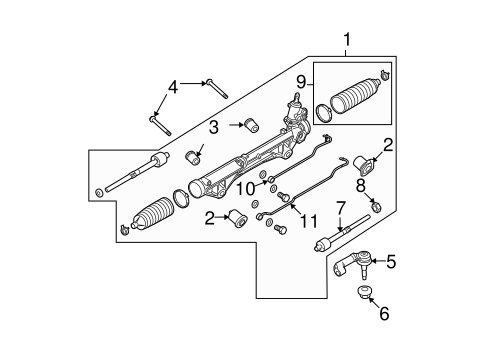 F-150 STEERING GEAR & LINKAGE 2