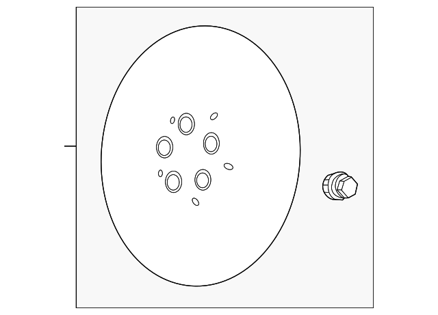 92261889 WHEEL COVER