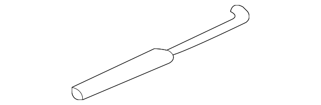 55362145AC LOCK ROD, LEFT