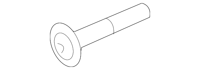 6508620AA LATCH SCREW, LEFT