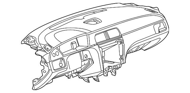25787517 Деталь INSTRUMENT PANEL