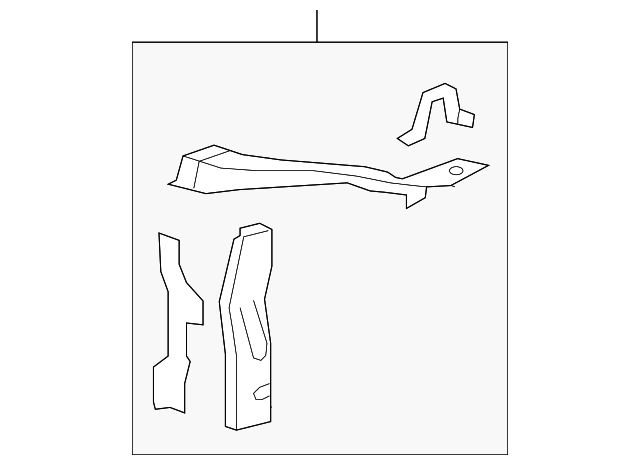 53203-06230 Деталь UPPER SUPPORT, LEFT