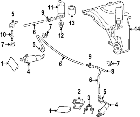allroad WASHER COMPONENTS