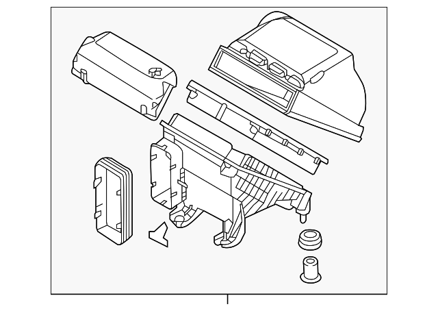 28110-C2500 Деталь AIR CLEANER ASSY