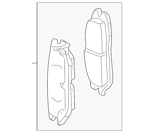 18042417 Деталь BRAKE PADS