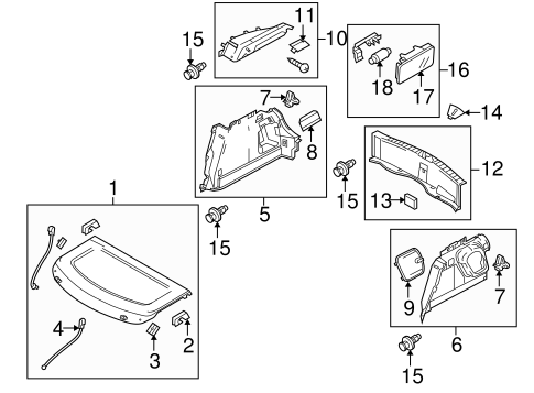 3 INTERIOR TRIM - REAR BODY 2