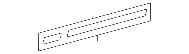 5C3Z-26255A66-CAB Деталь STRIPE TAPE, RIGHT