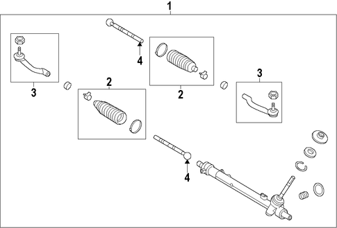 NV200 STEERING GEAR & LINKAGE 2