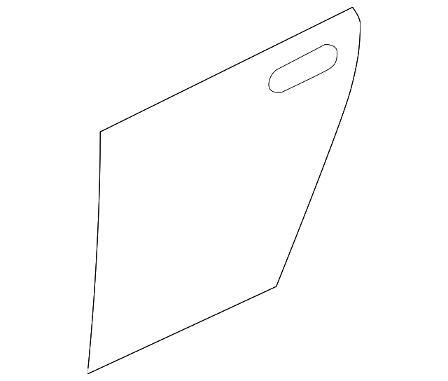 BBN9-73-031 Деталь OUTER PANEL, LEFT
