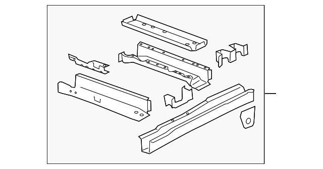 15918788 Деталь RAIL ASSY