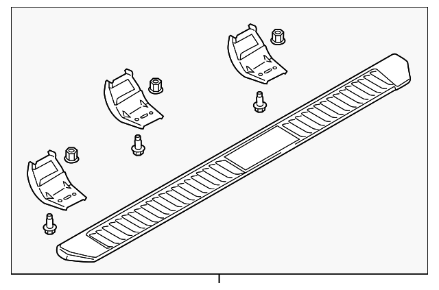 FL3Z-16451-BA Деталь RUNNING BOARD, LEFT