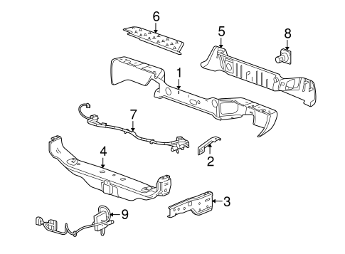 i-290 BUMPER & COMPONENTS - REAR 2