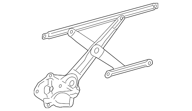 69801-06180 Деталь WINDOW REGULATOR, RIGHT