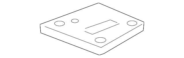 15235736 Деталь LOWER CASE LOWER SEAL