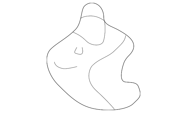74348-AC010-C0 Деталь SUNVISOR HOLDER, LEFT