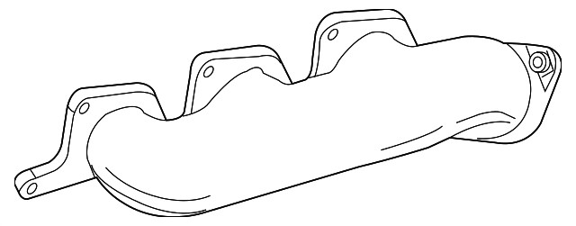 68011752AA Деталь EXHAUST MANIFOLD, LEFT