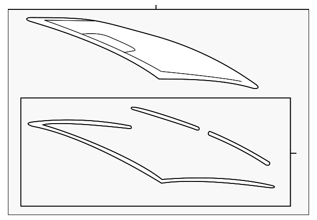 92262147 Деталь BACK GLASS