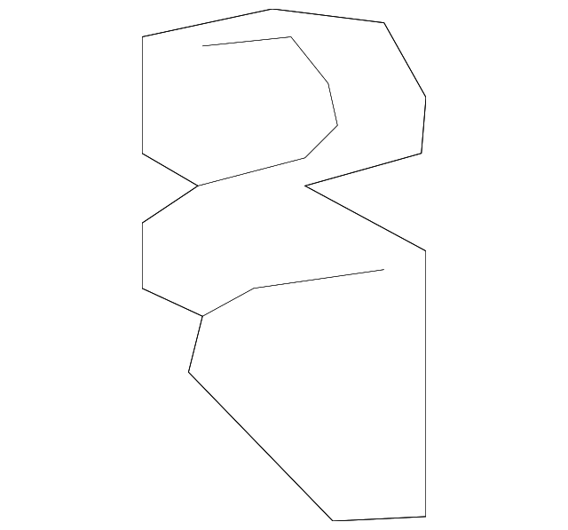 68740-30060 Деталь LOWER HINGE, LEFT