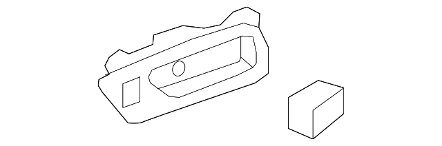 67606-50250-A2 Деталь HANDLE, INSIDE, LEFT
