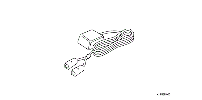ACCESSORIES/ANTENNA (XM) (1) for 2003 Honda PILOT #1